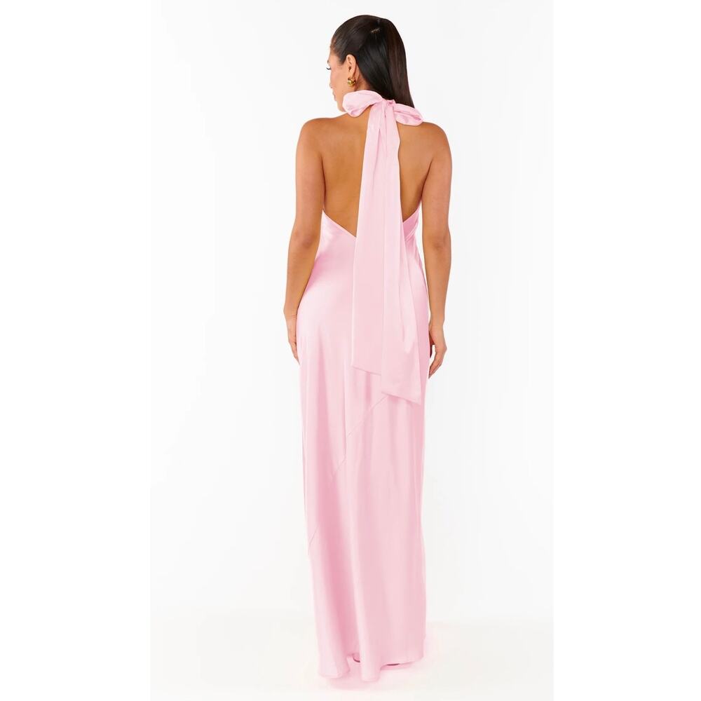 Show Me Your Mumu Lisa Maxi Gown Light Pink Size XS - Picture 4 of 9